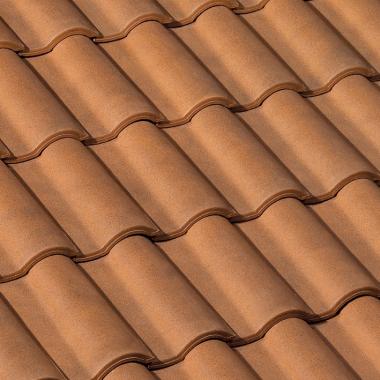 Керамическая черепица Braas Roman 13 28,0*44,00 бежевый