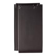 Керамическая черепица Braas Турмалин 28,0*47,5 ангоб антрацит