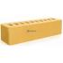 Евротон кирпич лицевой желтый клинкерный  брусок ВФ-16 (250Х65Х65)