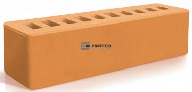 Євротон цегла лицьова персикова брусок ВФ -16 (250Х65Х65)