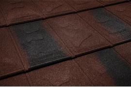 композитная черепица Metrotile iSlate 1340х430 мм Brown-Black