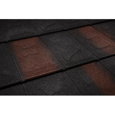 композитная черепица Metrotile iSlate 1340х430 мм Black-Brown