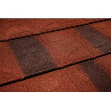 композитная черепица Metrotile iSlate 1340х430 мм Red-Brown