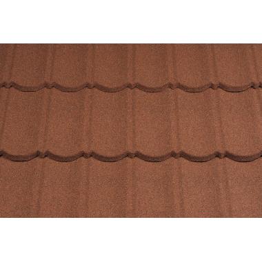 композитная черепица Metrotile 1330x410 мм scarlet