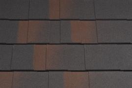 композитная черепица Metrotile iShingle 1340х430 мм black-brown