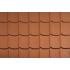 композитная черепица Metrotile Mistral 1305x415 мм terra-cotta