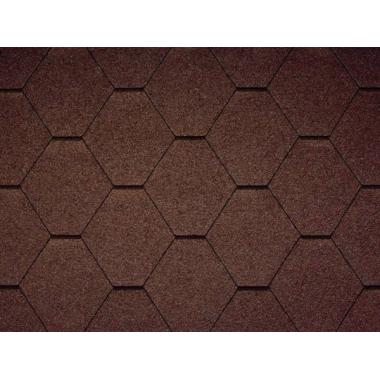 Битумная черепица Tema Natur коричневый