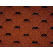 Битумная черепица Tema Shadow терракотовый