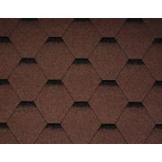 Битумная черепица Tema Shadow коричневый