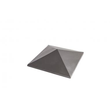 Элементы забора FCB Шляпа Антрацит 44х44