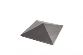 Элементы забора FCB Шляпа Антрацит 44х44