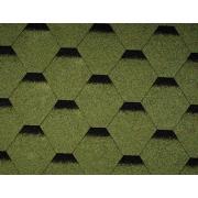 Битумная черепица Tema Shadow зеленый лес