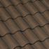 Керамическая черепица Braas Roman 13    28,0*44,00 коричневый