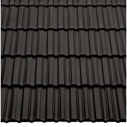 Керамическая черепица Braas модель Гранат 13V 260*43,0 антрацит