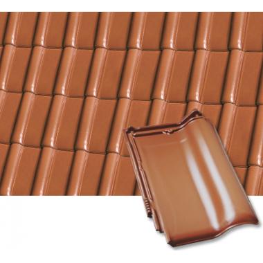 Керамическая черепица Roben MonzaPlus медная ангобированная  