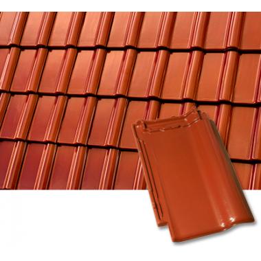 Керамическая черепица Roben PIEMONT каштан ангоба