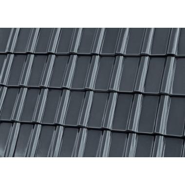 Керамическая черепица Roben PIEMONT графит ангоба благородная