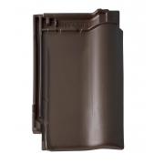 Керамическая черепица Braas модель Рубин 9 V 31,3*47,2 коричневый ангоб