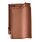 Керамическая черепица Braas модель Рубин 9 V 31,3*47,2 натуральный красный